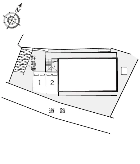 ★手数料０円★茨木市豊川 月極駐車場